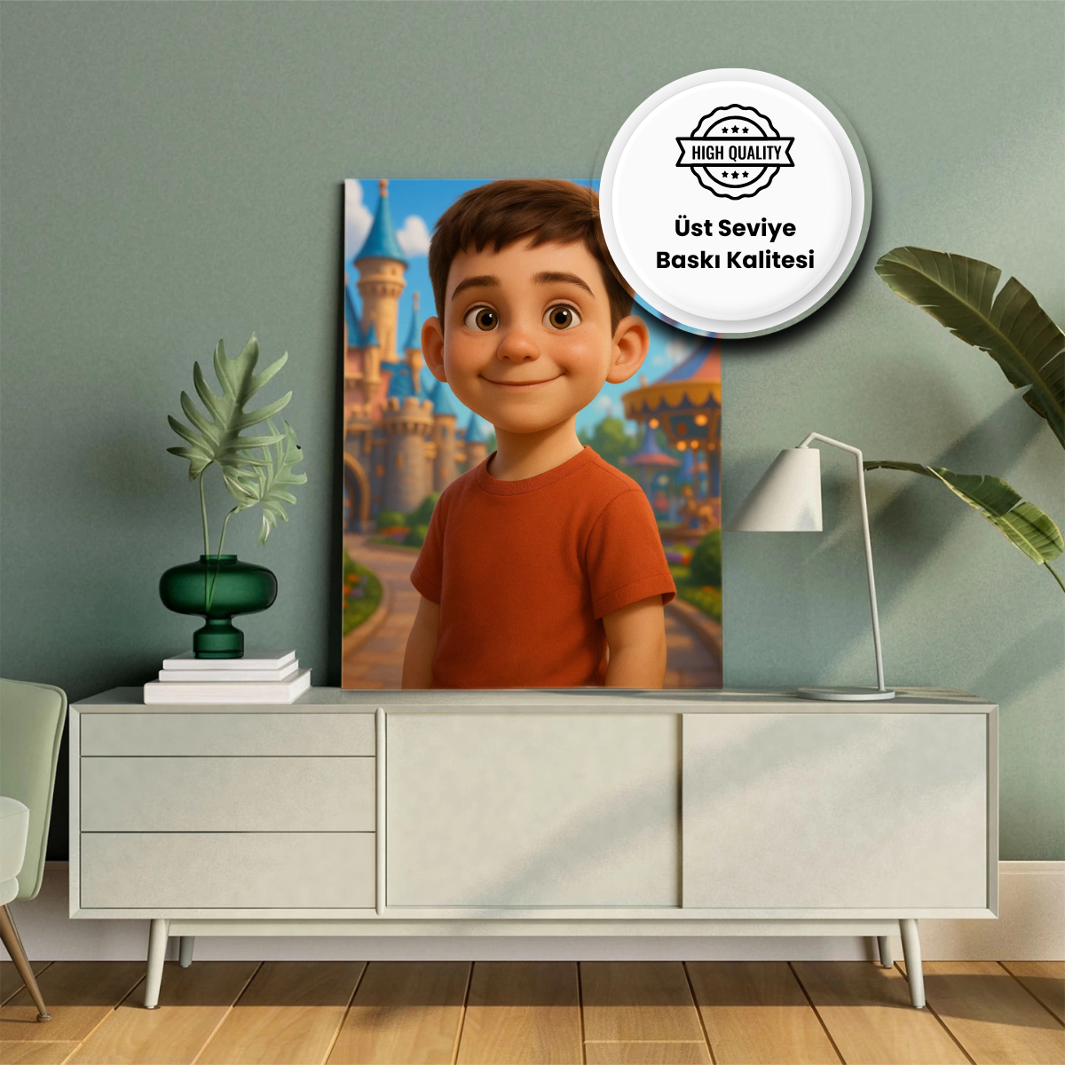 Çocuklar İçin Disney Pixar 3D Tarzında Kişiye Özel Görsel Tasarımlar - Görsel 5