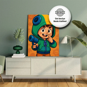 Çocuğunuzun sevdiği kahramanın tarzında sinematik dijital portre tasarımı.