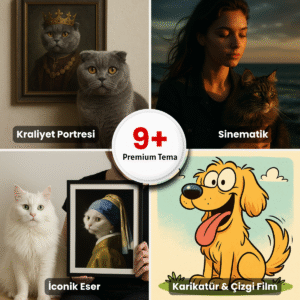 Disney Pixar tarzı temalara özel tanıtım görseli: Kraliyet, Sinematik, Karikatür